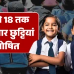 स्कूल स्टूडेंट्स के लिए बड़ी खुशखबरी! 14 से 18 तक लगातार छुट्टियां घोषित | February School Holiday