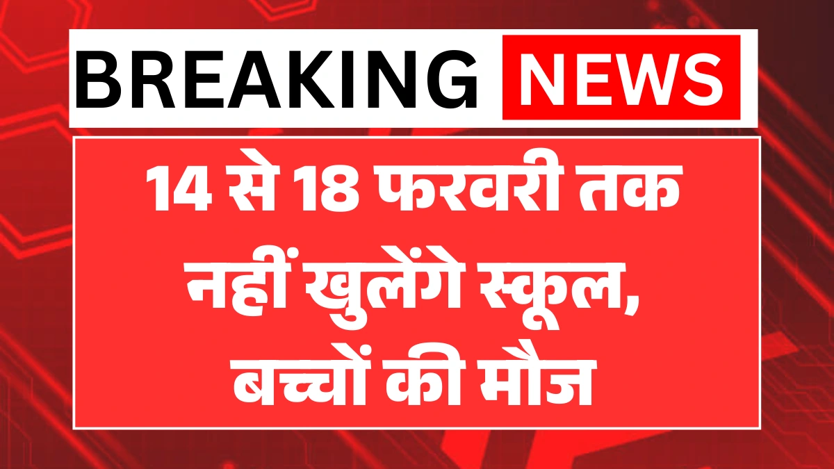 February School Holiday Update